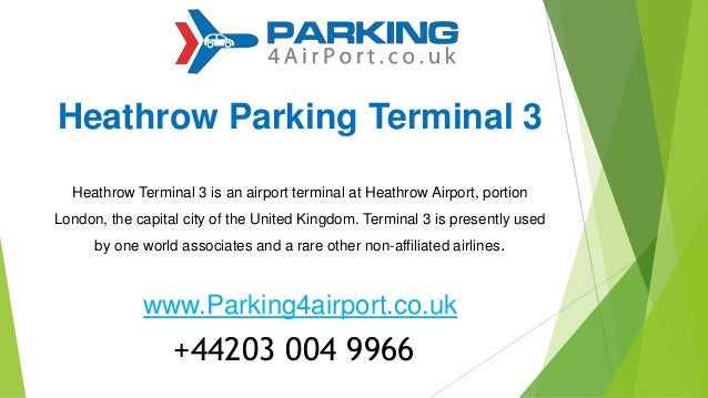 Heathrow parking options
